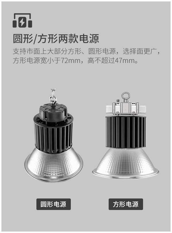 工矿灯制造商 IP65防水车库LED灯 100W 150W 200W工厂仓库商业照明灯