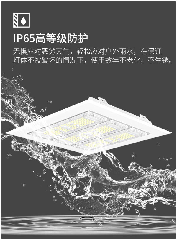 CB 认证批发高品质户外防爆灯150w 200w 250w加油站灯