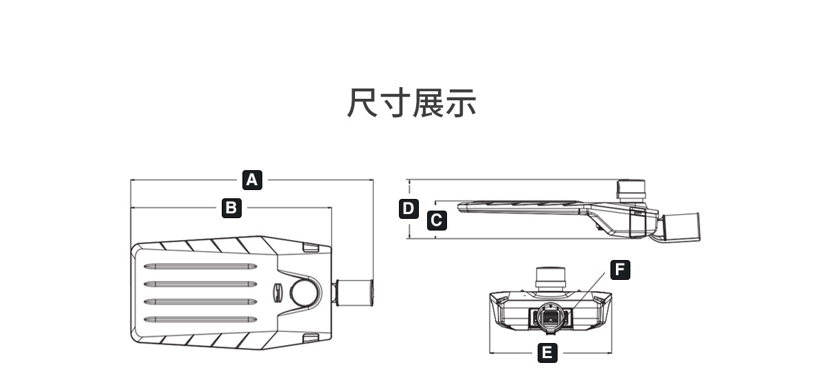 户外路灯240W 市区道路 广场花园 景区照明FL-LD-KJ