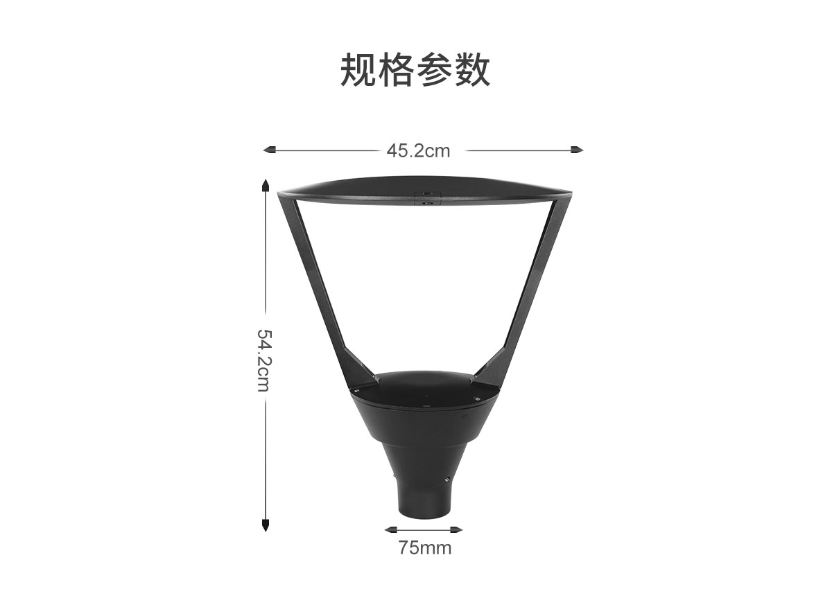 2022户外防水LED庭院灯花园别墅 100W 小区路灯室外家用超亮新农村