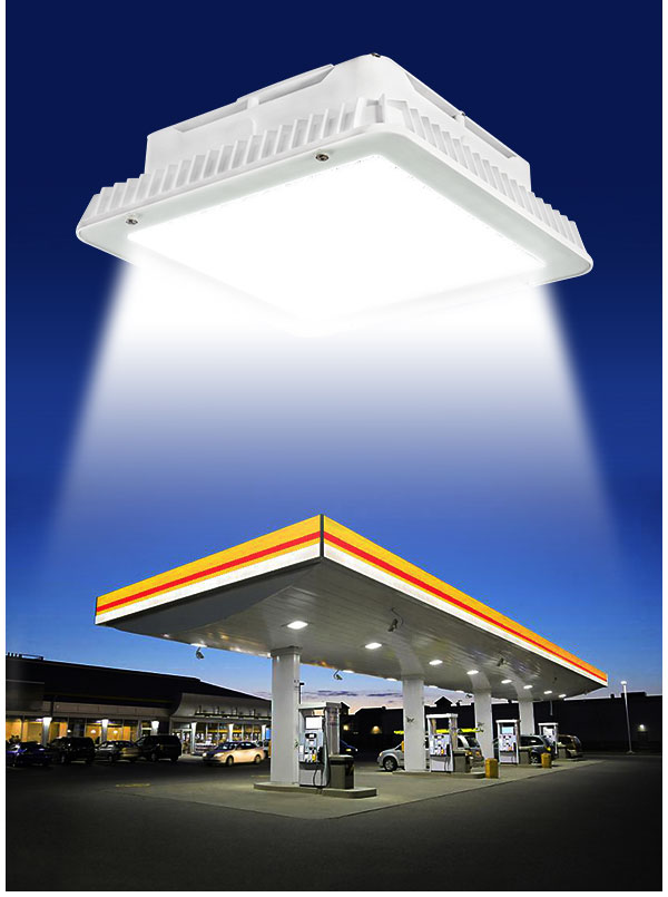 LED防爆灯加油站明装式吊顶棚应急灯生产厂家