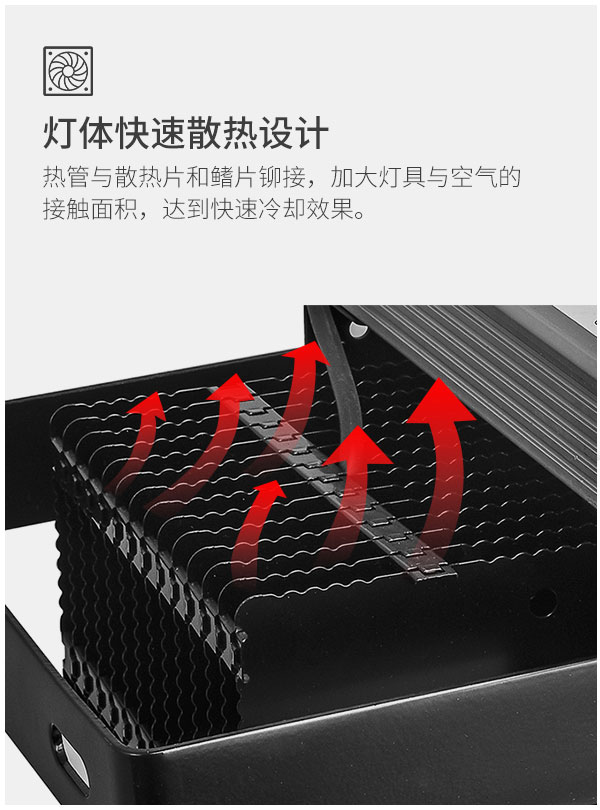 中山菲龙批发LED塔吊灯200w 500瓦 户外工地施工探照投光大灯防水