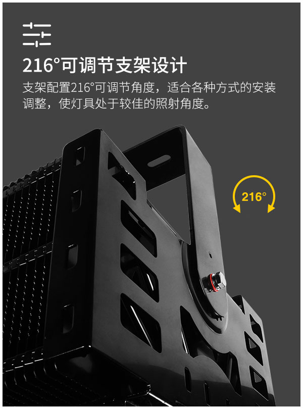 户外led塔吊灯 1000w 1500w 市政工地施工车站体育球馆照明灯 超亮 探照大功率工业吊灯