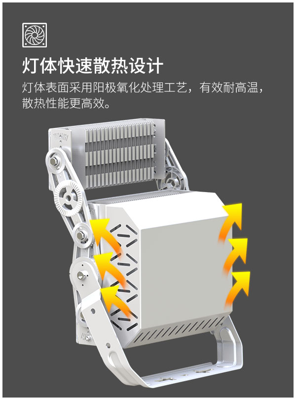 led塔吊灯1500w工地照明 1000瓦超亮防水 户外球场建筑之星探照射灯