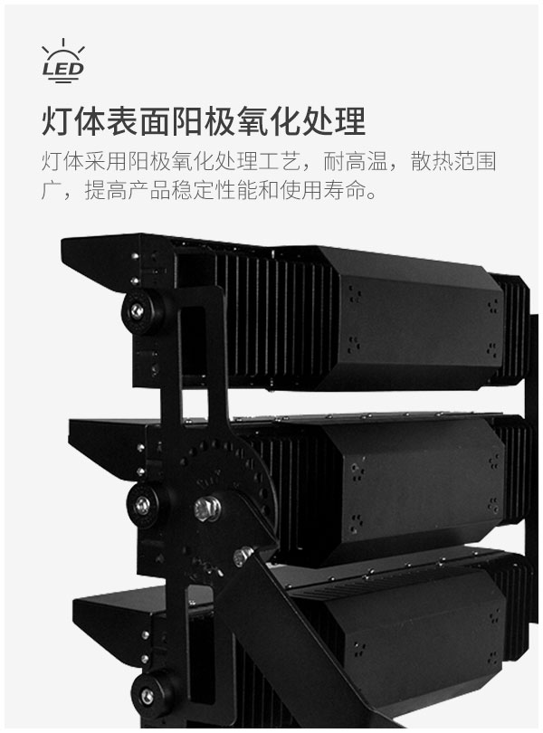菲龙 大功率模组LED球场灯 港口码头照明 1000w 1250w 1500w大型建筑工地 广场公园灯