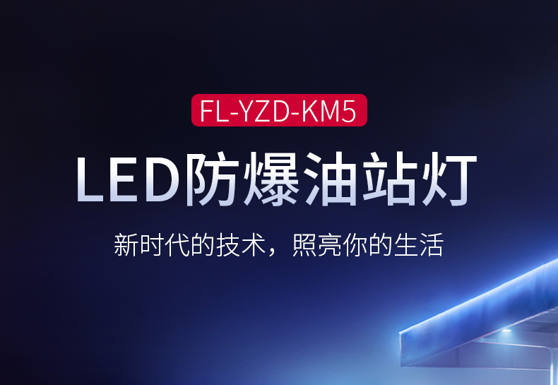 超亮led防爆灯 仓库加油站灯FL-YZD-KM5-2