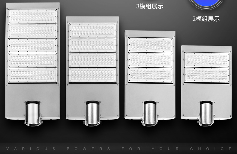 专业户外LED道路照明灯 高杆庭院小区灯 新农村道路照明 2模组