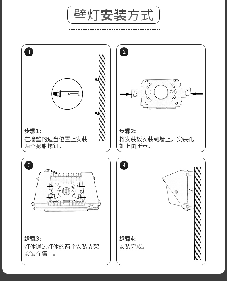 欧美户外防水壁灯 地铁隧道路灯 FL-BD-XSL1