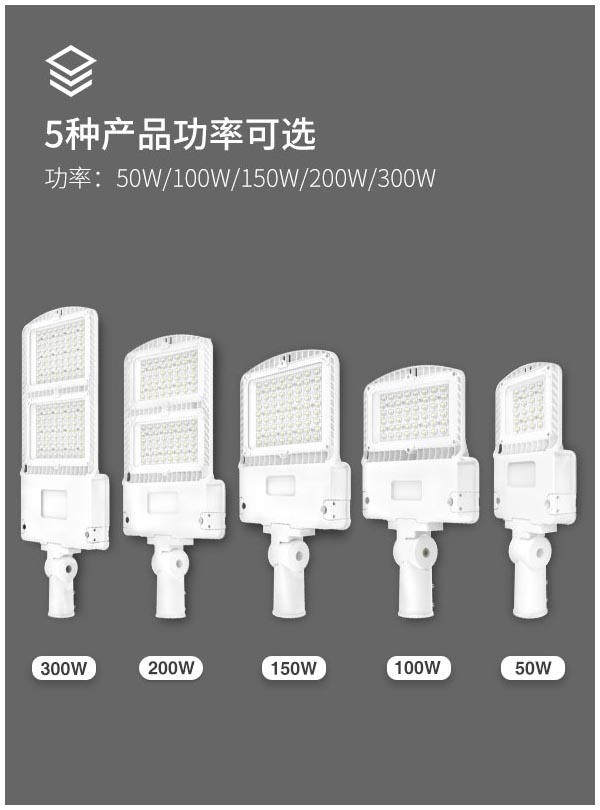 2020新款 光传感器控制 卡扣式安装 LED道路照明灯FL-LD-GLT1