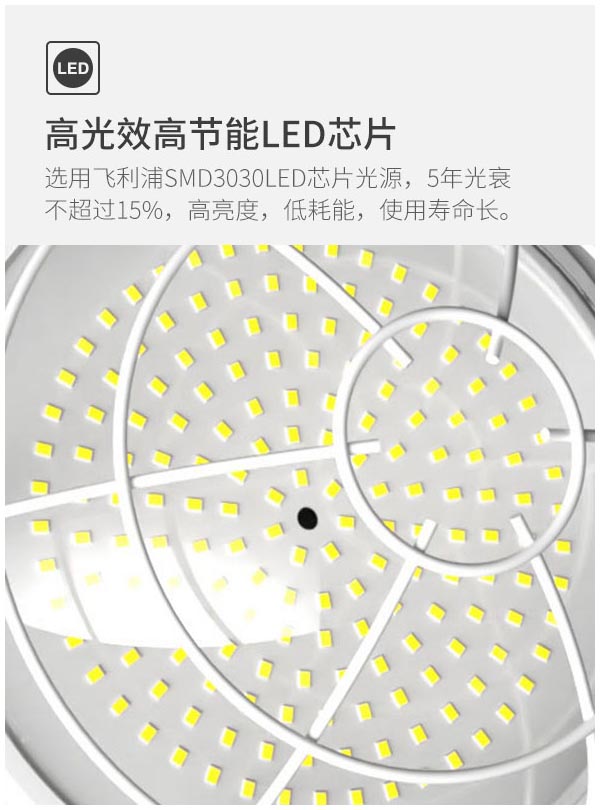 菲龙LED防爆灯仓库厂房车间防爆照明灯隔爆60w,120w工矿灯