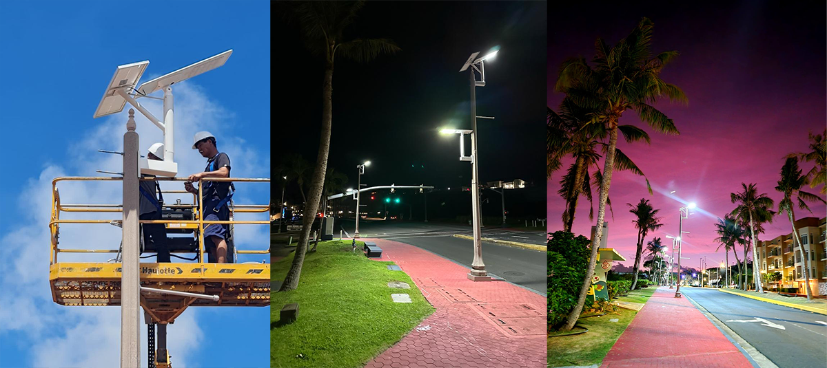关岛（美属）旅游区主要街道及辅道路灯亮化工程